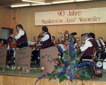 1988 90-jähriges Jubiläum Musikverein „Lyra“ Waxweiler 1898 e.V.